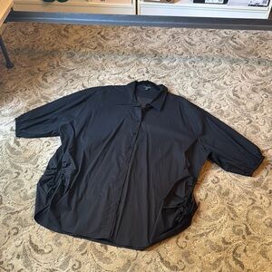 Oversized button up shirt/dress